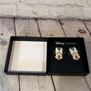 Disney Baublebar Minnie Mouse Angel Halloween Earrings